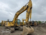 Used Excavator,Used Excavator in yard,Used Komatsu in yard,Front of used Komatsu